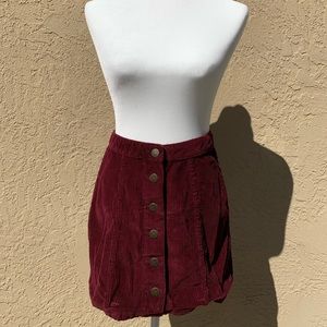 Corduroy skirt!